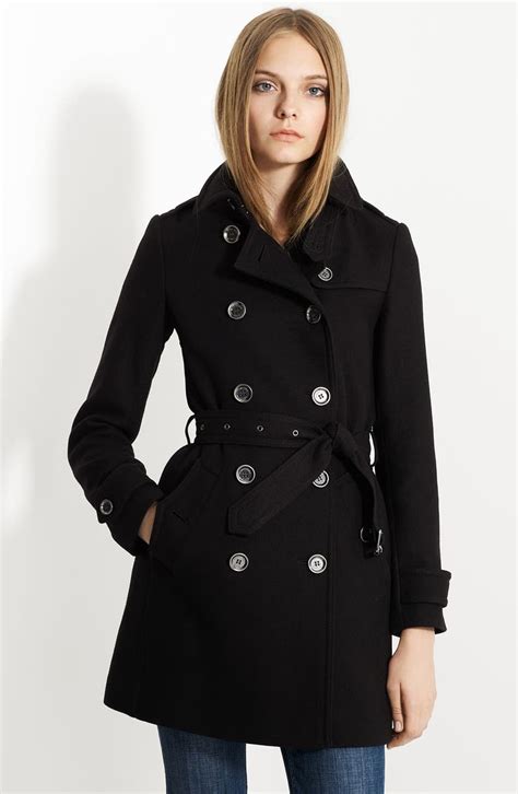 burberry brit balmoral wool coat|burberry double breasted trench coat.